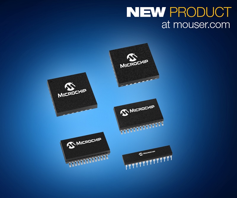 Mouser Now Stocking Microchip PIC18 K83 MCUs with CAN and Core Independent Peripherals for Improved Response Time
